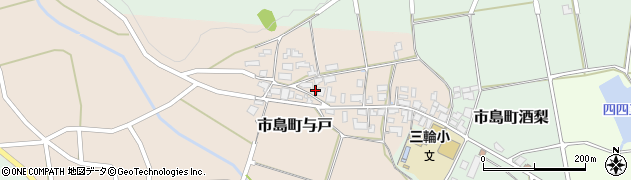兵庫県丹波市市島町与戸367周辺の地図