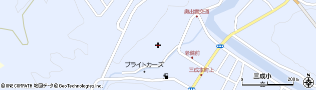 三成広域交番周辺の地図