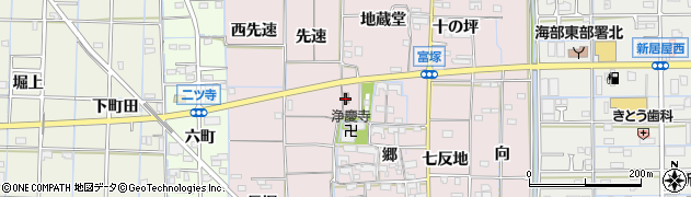 富塚郵便局 ＡＴＭ周辺の地図