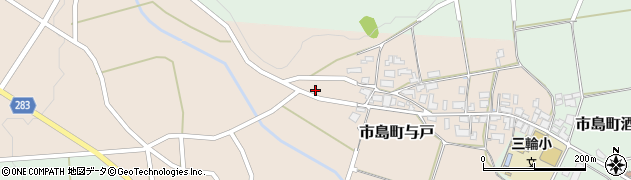 兵庫県丹波市市島町与戸163周辺の地図