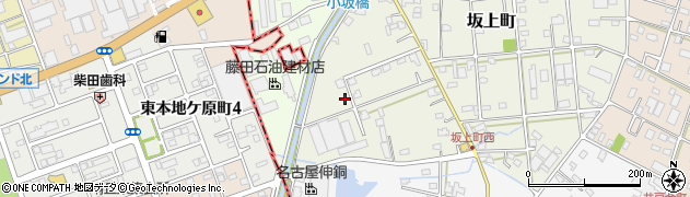 愛知県瀬戸市坂上町715周辺の地図