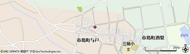 兵庫県丹波市市島町与戸366周辺の地図