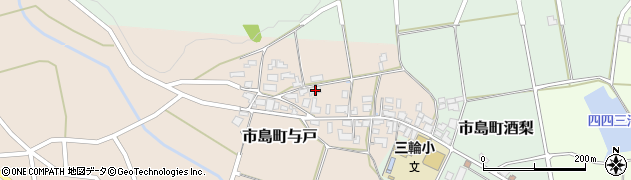 兵庫県丹波市市島町与戸2190周辺の地図