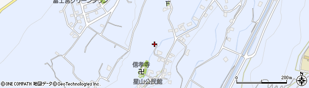 静岡県富士宮市星山周辺の地図