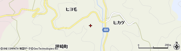 愛知県豊田市坪崎町（親貝戸）周辺の地図
