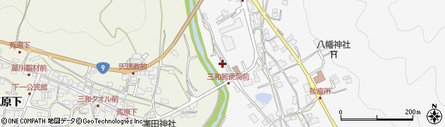 京都府福知山市三和町菟原中860周辺の地図
