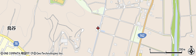 京都府京都市右京区京北上中町鹿路口周辺の地図