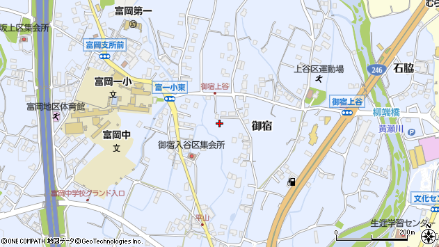 〒410-1107 静岡県裾野市御宿の地図