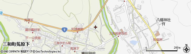 京都府福知山市三和町菟原下14周辺の地図