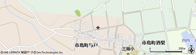 兵庫県丹波市市島町与戸2188周辺の地図
