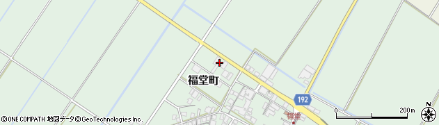 滋賀県東近江市福堂町1397周辺の地図