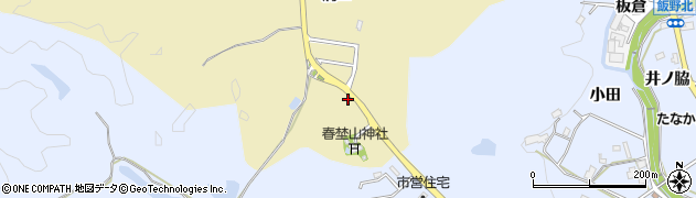 愛知県豊田市北一色町向谷下周辺の地図