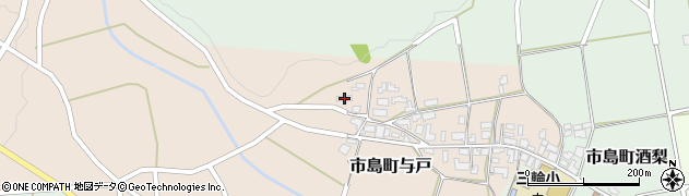 兵庫県丹波市市島町与戸196周辺の地図