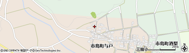 兵庫県丹波市市島町与戸198周辺の地図