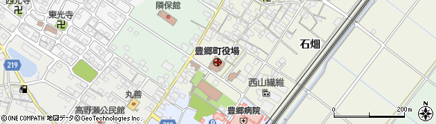 滋賀県犬上郡豊郷町周辺の地図