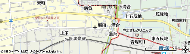 愛知県愛西市勝幡町東町236周辺の地図