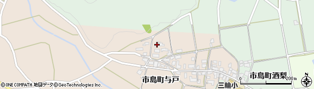 兵庫県丹波市市島町与戸215周辺の地図