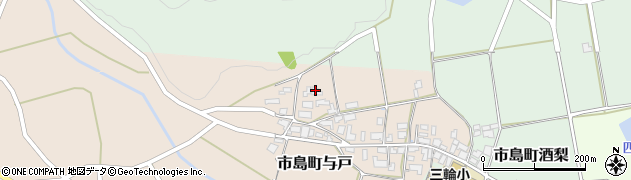 兵庫県丹波市市島町与戸219周辺の地図