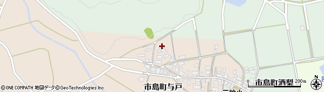 兵庫県丹波市市島町与戸220周辺の地図