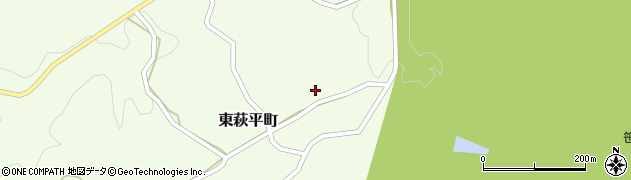 愛知県豊田市東萩平町（浜井場）周辺の地図