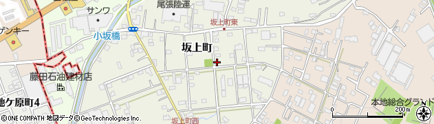 愛知県瀬戸市坂上町333周辺の地図