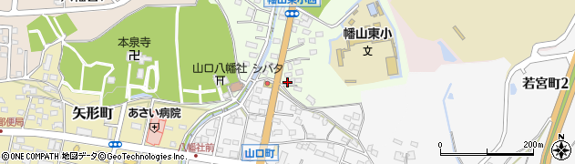 愛知県瀬戸市八幡町406周辺の地図