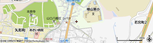 愛知県瀬戸市八幡町434周辺の地図