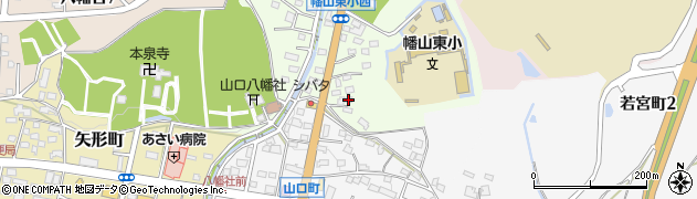 愛知県瀬戸市八幡町421周辺の地図