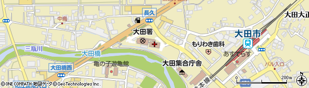 県央保健所　食品衛生協会・大田支部周辺の地図