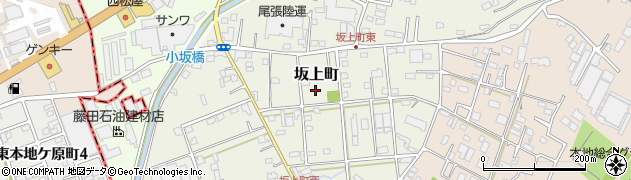 愛知県瀬戸市坂上町473周辺の地図