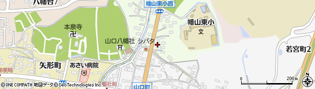 愛知県瀬戸市八幡町405周辺の地図