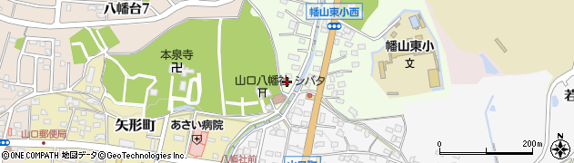 愛知県瀬戸市八幡町5周辺の地図