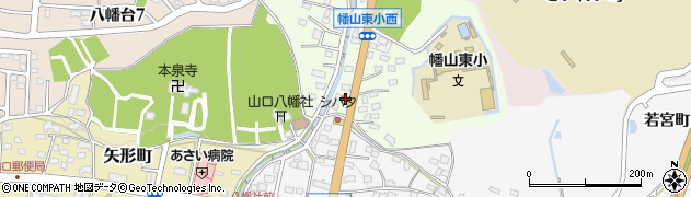 愛知県瀬戸市八幡町321周辺の地図