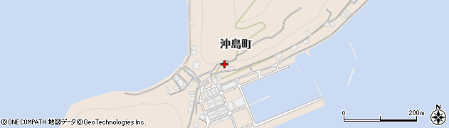 滋賀県近江八幡市沖島町周辺の地図