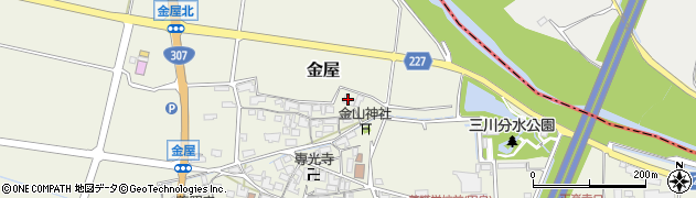滋賀県犬上郡甲良町金屋291周辺の地図