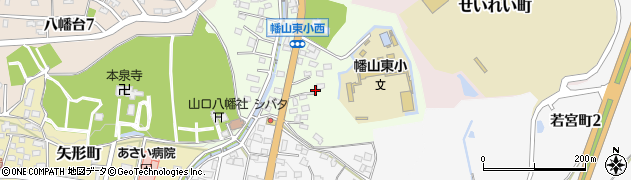 愛知県瀬戸市八幡町396周辺の地図