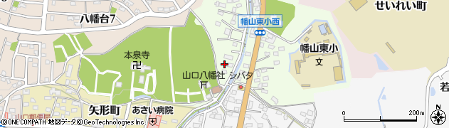 愛知県瀬戸市八幡町20周辺の地図