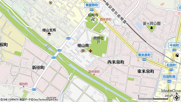 〒489-0942 愛知県瀬戸市東菱野町の地図