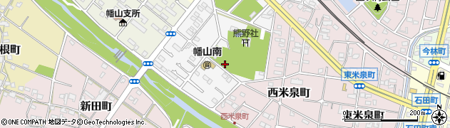 愛知県瀬戸市東菱野町周辺の地図