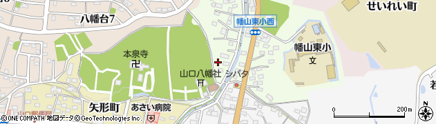愛知県瀬戸市八幡町21周辺の地図