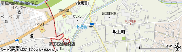 愛知県瀬戸市坂上町647周辺の地図