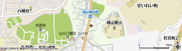 愛知県瀬戸市八幡町384周辺の地図
