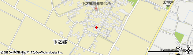 滋賀県犬上郡甲良町下之郷1555周辺の地図