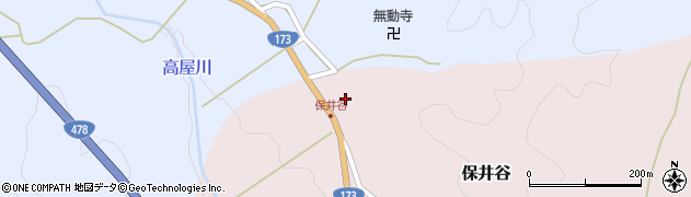 京都府船井郡京丹波町保井谷河原11周辺の地図
