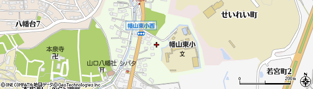 愛知県瀬戸市八幡町393周辺の地図