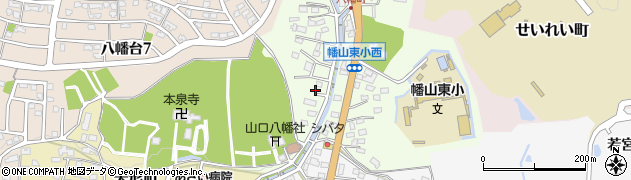 愛知県瀬戸市八幡町25周辺の地図