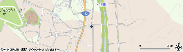 京都府京都市右京区京北上中町東溝端8周辺の地図
