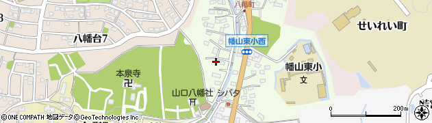 愛知県瀬戸市八幡町38周辺の地図