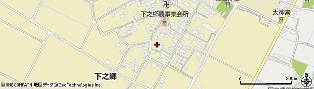 滋賀県犬上郡甲良町下之郷1569周辺の地図