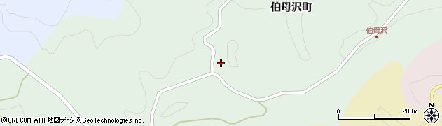 愛知県豊田市伯母沢町（中島）周辺の地図